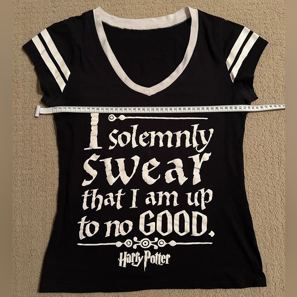 Harry Potter Maraudeurs Map V Neck t-shirt - Picture 4 of 4